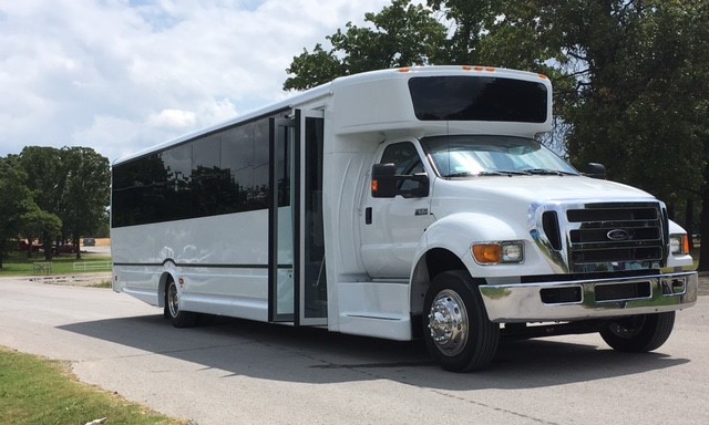 Luxury Shuttle Bus exterior